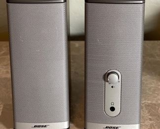 Bose Companion 2 Series II Multimedia Computer Speakers PAIR 7.5x3.25x6in HxWxD