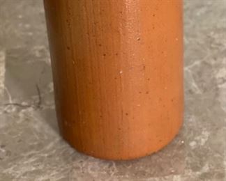 Antique Unmarked Stoneware Bottle 11.75in H x 3.25in Diameter