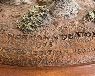 1978 Norman Neil Deaton Elephant Smithsonian 4.5x4x7in