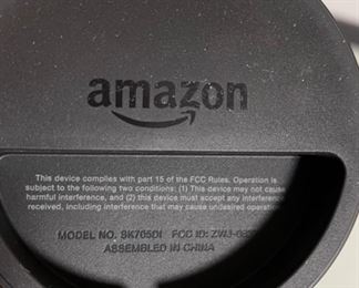 Amazon ECHO ALEXA SK705DI 9.5IN H X 3.25in Diameter