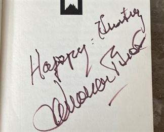 *Signed* James Beard Delights & Prejudices 1st Edition Book Paperback 9.25x5.35