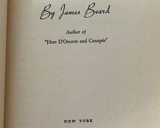 *Signed* James Beard Cook It Outdoors 6th Edition Book 8.25x5.5in