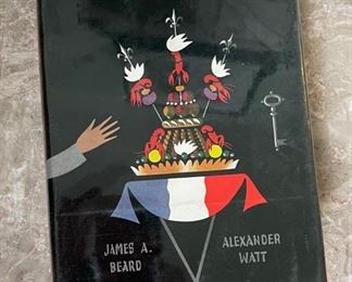 *Signed* James Beard Paris Cuisine 3rd Edition Book 8.75x6in