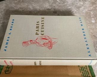 *Signed* James Beard Paris Cuisine 3rd Edition Book 8.75x6in