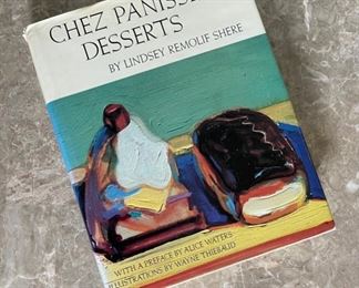 *Signed* Chez Panisse Desserts Lindsey Remolif Shere 1st Edition Book 9.5x7.75in