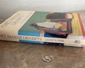 *Signed* Chez Panisse Desserts Lindsey Remolif Shere 1st Edition Book 9.5x7.75in