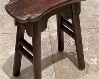 Rustic Stool 20.5x18x8.5 HxWxD
