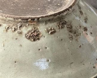 Antique Ming Dynasty Chinese Dish/Bowl SWATOW POTTERY 2in H x 8.5in Diameter