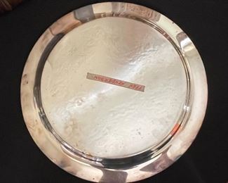 Wilcox Silverplate Serving Tray 1in H x 15.25in Diameter