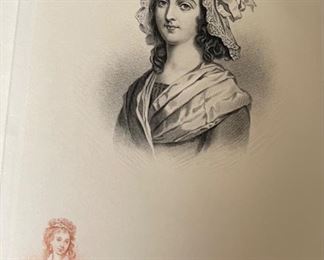 Antique 2 Volume Woman in France During The Eighteenth Century Kavanagh Vol 1&2 10.25x7.25