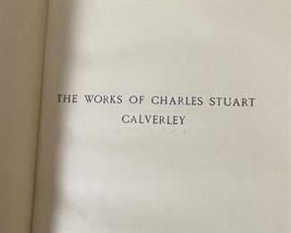 Calverley's Works Book Charles Stuart Calverley Poems 7.75x5.25in
