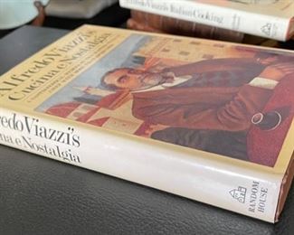 *Signed* Alfredo Viazzi Cucina e Nostalgia 1st Edition Book 9.5x6.75in