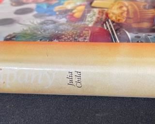 *Signed* Julia Child & More Company 1st Edition Book 11.25x9in