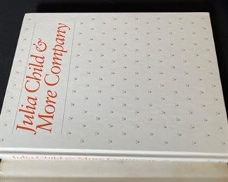 *Signed* Julia Child & More Company 1st Edition Book 11.25x9in