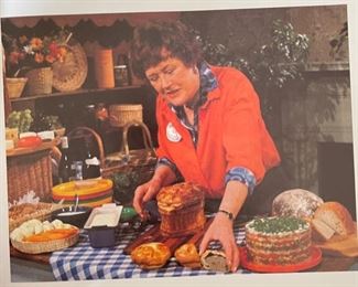 *Signed* Julia Child & More Company 1st Edition Book 11.25x9in