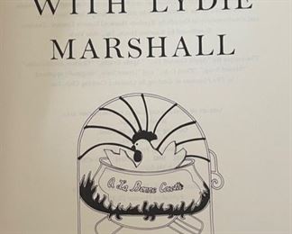 *Signed* Cooking with Lydia Marshall 2nd Edition Book 9.5x7in