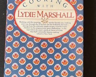*Signed* Cooking with Lydia Marshall 2nd Edition Book 9.5x7in