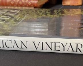 *Singed* American Vineyards Barbara Ensrud 1st Edition Book 11.25x9.5in