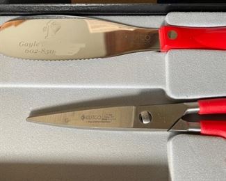 Cutco Scissor & Spreader Knife Set 1768 KN 77 KM NIB Box: 11x5.5in