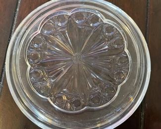 Baccarat Crystal Rosace Wine/Champagne Coaster 5.5in Diameter <BR>Box: 1.5x7.25x7.25in