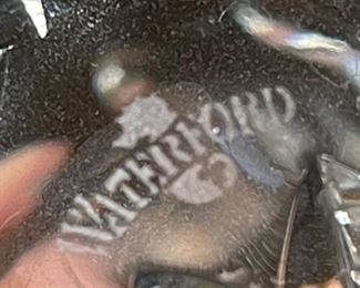 4pc Waterford Crystal Lismore 12 Oz Flat Tumblers Rounded Glasses 5in H x 3 1/8” Diameter at top