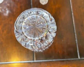 4pc Waterford Crystal Lismore 12 Oz Flat Tumblers Rounded Glasses 5in H x 3 1/8” Diameter at top