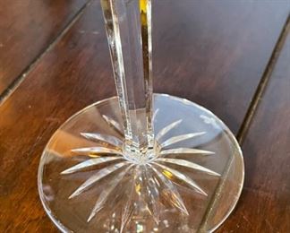 4pc Waterford Crystal Lismore Oversize Ballon Wine Glasses 7 3/4” H x 3.25in Diameter at top