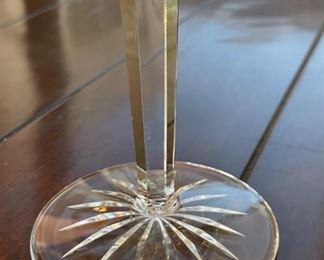 4pc Waterford Crystal Lismore Oversize Ballon Wine Glasses 7 3/4” H x 3.25in Diameter at top