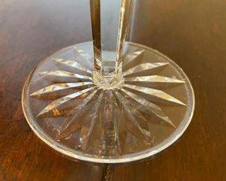 4pc Waterford Crystal Lismore Water Goblet Glasses 7in H x 3.5in Diameter at top