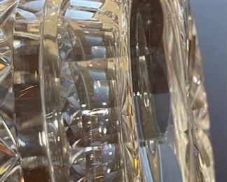 2pc Waterford Crystal Lismore Double Old Fashioned Glasses 4.25in H x 3.5in Diameter at top