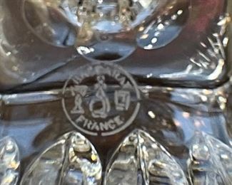 Baccarat Crystal Square Whiskey Decanter 10.5in H x 4x4in