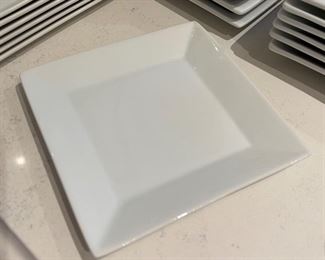 18 pc Square Plate set