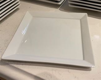 18 pc Square Plate set