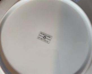 6pc D'Auteuil France Plates 9.5in 9.5in