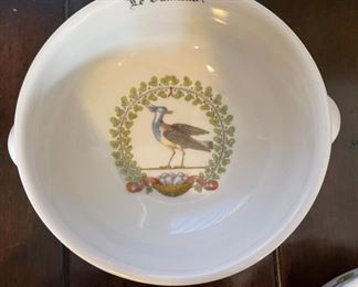 5pc D'Auteuil France Bowls 2.75x5.5x6.5in HxWxD