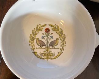 5pc D'Auteuil France Bowls 2.75x5.5x6.5in HxWxD