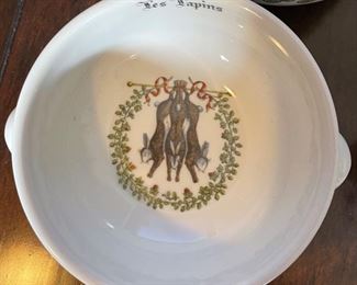 5pc D'Auteuil France Bowls 2.75x5.5x6.5in HxWxD