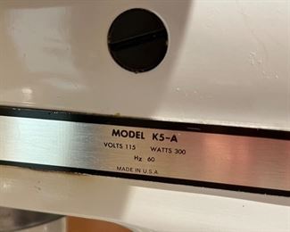 KitchenAid K5-A Mixer