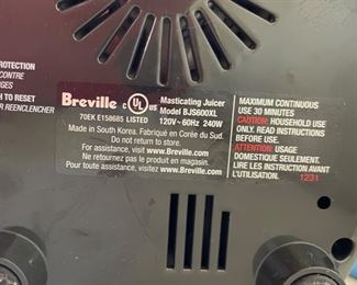 Breville Juice Fountain Crush