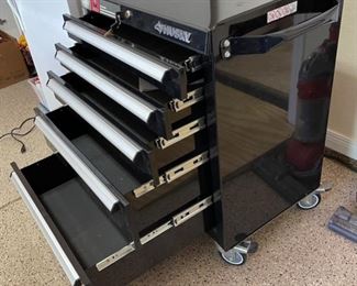 Husky 26in 5-Drawer Tool Chest Cabinet 34x30x20in HxWxD