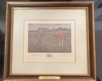 Golf House Far Hills, New Jersey Framed Print 9x10in