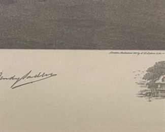 Golf House Far Hills, New Jersey Framed Print 9x10in