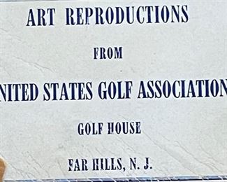 #2 Golf House Far Hills, New Jersey Framed Print 11x9in