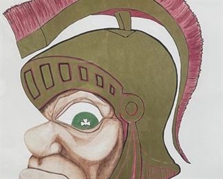 *Singed* USC trojan TODD MARINOVICH 22x18in