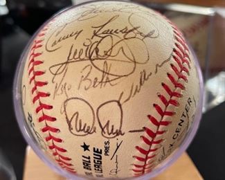 MLB Team Signed Baseball