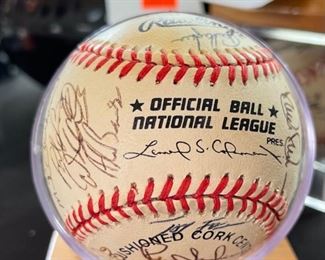 MLB Team Signed Baseball