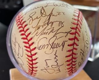 MLB Team Signed Baseball