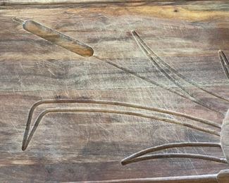 Flying Duck Meat Board 3x15x25in HxWxD