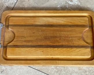 Art Deco Meat Board 25x13in