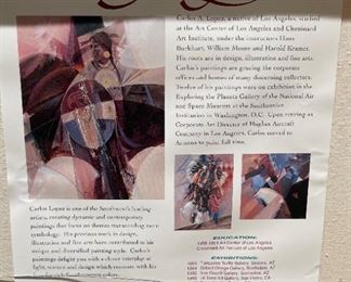 Field Workers Textured Painting Carlos Lopez 42 x 42